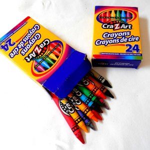 Free With Bundle Books Wax crayon Box